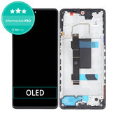 Xiaomi Poco X5 Pro - LCD zaslon + zaslon osjetljiv na dodir + okvir (Astral Black) OLED