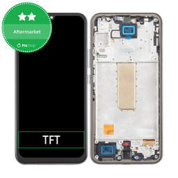 Samsung Galaxy A34 5G A346B - LCD zaslon + zaslon osjetljiv na dodir + okvir (Graphite) TFT