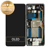 Asus Zenfone 11 Ultra - LCD zaslon + zaslon osjetljiv na dodir + okvir (Eternal Black) - B90AI00N1-R20010 Genuine Service Pack