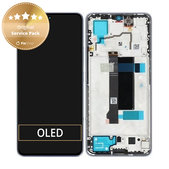 Xiaomi Redmi Note 13 Pro 5G 2312DRA50C - LCD zaslon + zaslon osjetljiv na dodir + okvir (Aurora Purple) - 5600030N1600 Genuine Service Pack