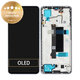 Xiaomi Redmi Note 13 Pro 5G 2312DRA50C - LCD zaslon + zaslon osjetljiv na dodir + okvir (Midnight Black) - 5600030N1600 Genuine Service Pack