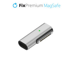 FixPremium - Smanjenje USB-C - MagSafe 3, srebro