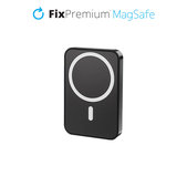 FixPremium - MagSafe PowerBank sa Stojanom 5000mAh, crno