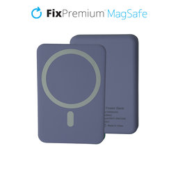FixPremium - MagSafe PowerBank 5000mAh, ljubičasta