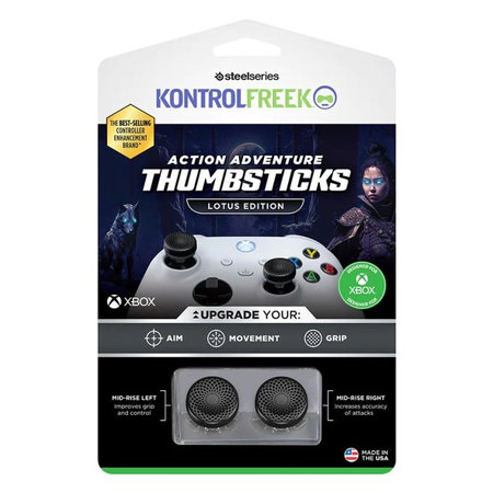 Kontrol Freek - Lotus (Black) Xbox One X/S Extended Controller Grip Caps
