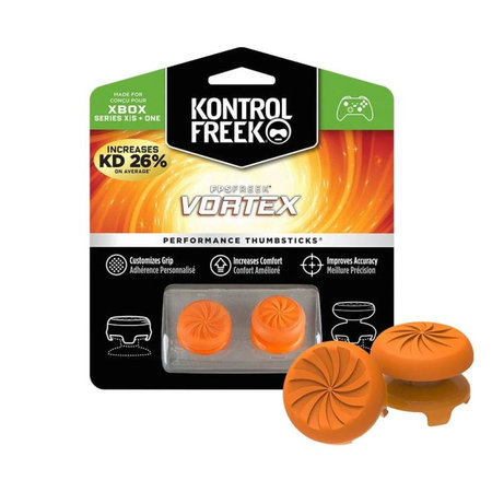 Kontrol Freek - Vortex (Orange) Xbox One X/S Extended Controller Grip Caps