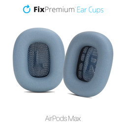FixPremium - Zamjenske Slušalice za Apple AirPods Max (Eco-Leather), plava