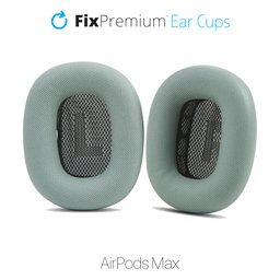 FixPremium - Zamjenske Slušalice za Apple AirPods Max (Eco-Leather), zelena