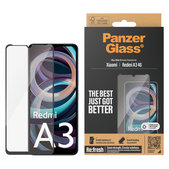 Kaljeno staklo UWF AB za Xiaomi Redmi A3, Čierne, PanzerGlass