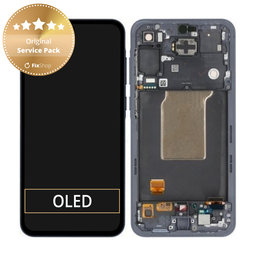 Samsung Galaxy A55 A556B - LCD zaslon + zaslon osjetljiv na dodir + okvir (Awesome Navy) - GH82-34305A Genuine Service Pack