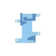 Samsung Galaxy Z Flip 6 F741B, 7 FE F761B - Ljepilo za bateriju (Gornji) - GH02-25970A Genuine Service Pack