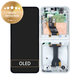 Samsung Galaxy Z Flip 6 F741B - LCD zaslon + zaslon osjetljiv na dodir + okvir (White) - GH82-35014F Genuine Service Pack