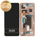 Motorola Edge 50 Ultra - LCD zaslon + zaslon osjetljiv na dodir + okvir (Peach Fuzz) - 5D68C24485 Genuine Service Pack
