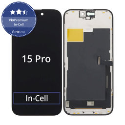 Apple iPhone 15 Pro - LCD zaslon + zaslon osjetljiv na dodir + okvir In-Cell FixPremium