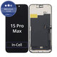 Zaslon In-Cell FHD za iPhone 15 Pro Max, Dodirni ekran s okvirom, FixPremium