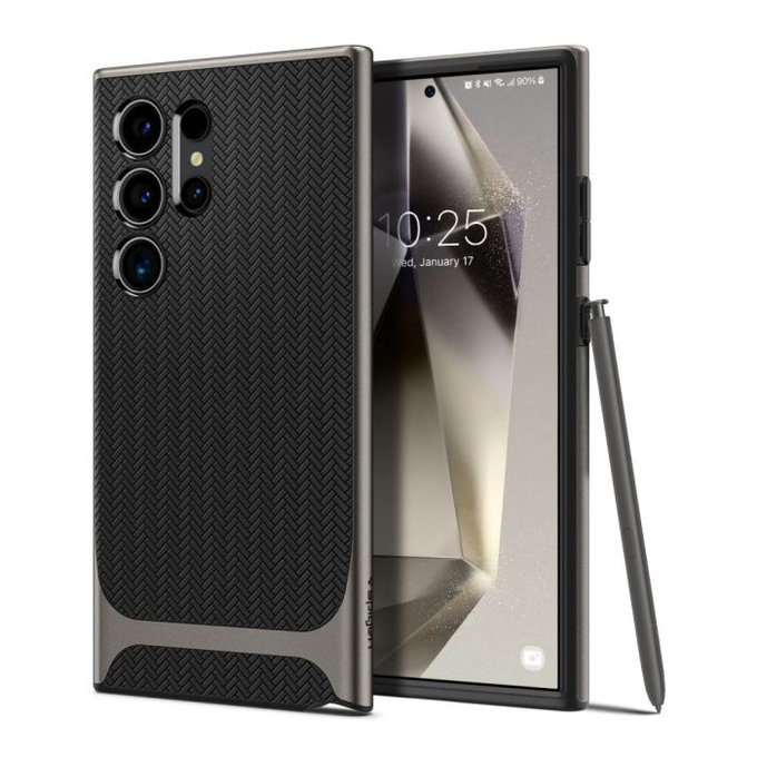 Spigen - Maska Neo Hybrid za Samsung Galaxy S24 Ultra, Gunmetal
