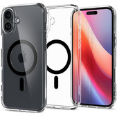 Spigen - Maska Ultra Hybrid z MagSafe za iPhone 16 Plus, crna