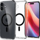 Spigen - Maska Ultra Hybrid z MagSafe za iPhone 16 Plus, crna