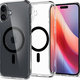 Spigen - Maska Ultra Hybrid z MagSafe za iPhone 16, crna