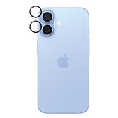 PanzerGlass - Zaštitni poklopac za objektiv kamere Hoops za iPhone 16 a 16 Plus, transparentan