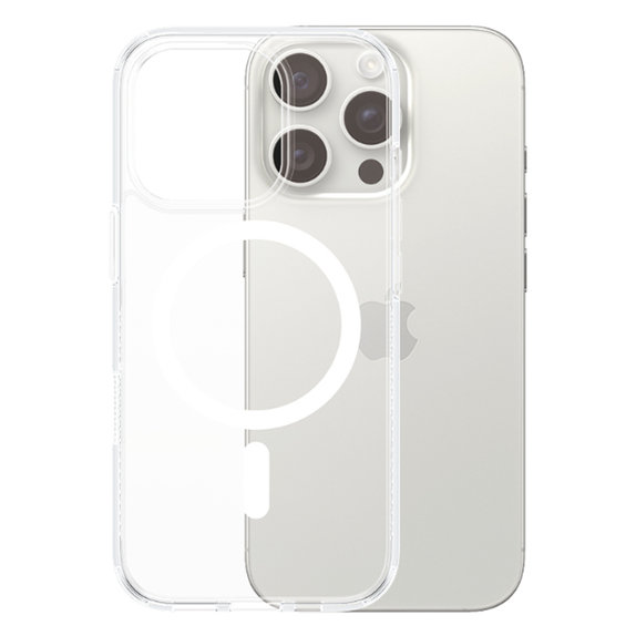 PanzerGlass - Maska HardCase sa MagSafe za iPhone 16 Pro, transparentan
