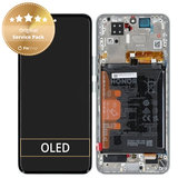 Honor 200 - LCD zaslon + zaslon osjetljiv na dodir + okvir + baterija (Emerald Green) - 0235AKHW Genuine Service Pack