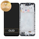 Samsung Galaxy A16 5G - LCD zaslon + zaslon osjetljiv na dodir + okvir (Blue Black) - GH82-36143A Genuine Service Pack