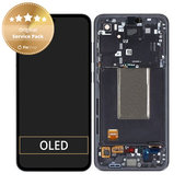 Samsung Galaxy S24 FE - LCD zaslon + zaslon osjetljiv na dodir + okvir (Graphite) - GH82-35848A Genuine Service Pack