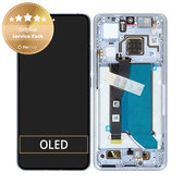 Xiaomi 14T Pro - LCD zaslon + zaslon osjetljiv na dodir + okvir (Titan Blue) - 56001700N1200 Genuine Service Pack