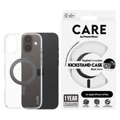Maska Kickstand s MagSafeom za iPhone 16 Plus, Crna, CARE