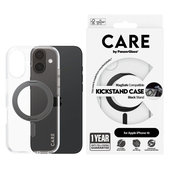 Maska Kickstand s MagSafeom za iPhone 16, Crna, CARE