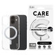 Maska Kickstand s MagSafeom za iPhone 16, Srebrna, CARE