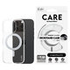 Maska Kickstand s MagSafeom za iPhone 16 Pro, Srebrna, CARE