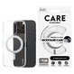 Maska Kickstand s MagSafeom za iPhone 16 Pro, Srebrna, CARE