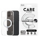 Maska Kickstand s MagSafeom za iPhone 16 Plus, Srebrna, CARE
