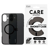 Maska Smokey s MagSafeom za iPhone 16 Plus, Crna, CARE