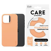 Maska Fearlessly s MagSafeom za iPhone 16 Pro Max, Peachy, CARE
