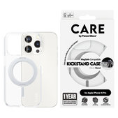 Maska Kickstand s MagSAFE by PanzerGlass za iPhone 15 Pro, Srebrna, PanzerGlass