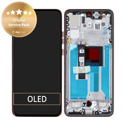 Motorola Edge 50 Neo - LCD zaslon + zaslon osjetljiv na dodir + okvir (Poinciana) - 5D68C28684 Genuine Service Pack
