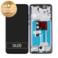 Motorola Edge 50 Neo - LCD zaslon + zaslon osjetljiv na dodir + okvir (Nautical Blue) - 5D68C28686 Genuine Service Pack