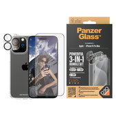 Bundle PicturePerfect + Kaljeno staklo UWF + Hard Case D3O za iPhone 15 Pro Max, PanzerGlass