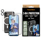 Bundle 3u1 Hoops + UWF kaljeno staklo + Hard Case za iPhone 16, PanzerGlass
