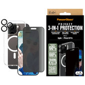 Bundle Hoops + Kaljeno staklo UWF + Hard Case za iPhone 16 Pro, PanzerGlass