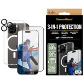Bundle Hoops + Kaljeno staklo UWF + Hard Case za iPhone 16 Pro Max, PanzerGlass