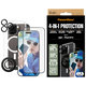 Bundle Hoops + Kaljeno staklo UWF + Hard Case + Magnetic Ring Mount za iPhone 16 Pro, PanzerGlass