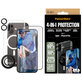 Bundle Hoops + Kaljeno staklo UWF + Hard Case + Magnetic Ring Mount za iPhone 16 Plus, PanzerGlass