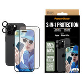 Bundle Hoops + UWF kaljeno staklo za iPhone 16 Pro, PanzerGlass