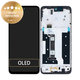 Motorola Moto G35 5G - LCD zaslon + zaslon osjetljiv na dodir + okvir (Black) - 5D68C28856 Genuine Service Pack
