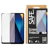 Kaljeno staklo UWF za Xiaomi Redmi 13C 5G, Crna, SAFE by PanzerGlass