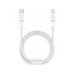 Baseus - Kabel Lightning/USB-C, 1.5m, bijela